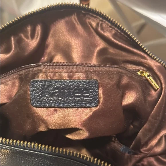 Black Leather Handbag - Picture 3 of 6